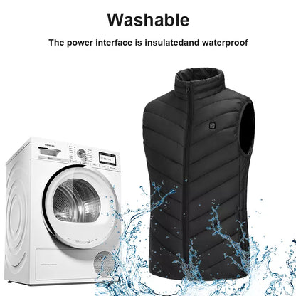 Heated Gilet – Lightweight Body Warmer Heated Jacket for Ultimate Comfort
