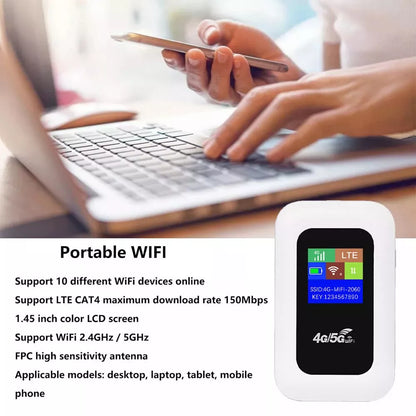 Portable WiFi Router for Travel – 5G WiFi Dongle for Seamless Connectivity Anywhere